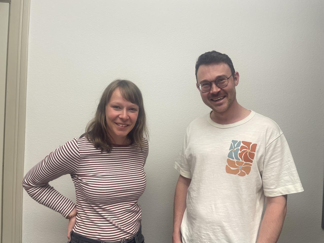 Dienstplanberatungs-Team: Michelle und Patrick 